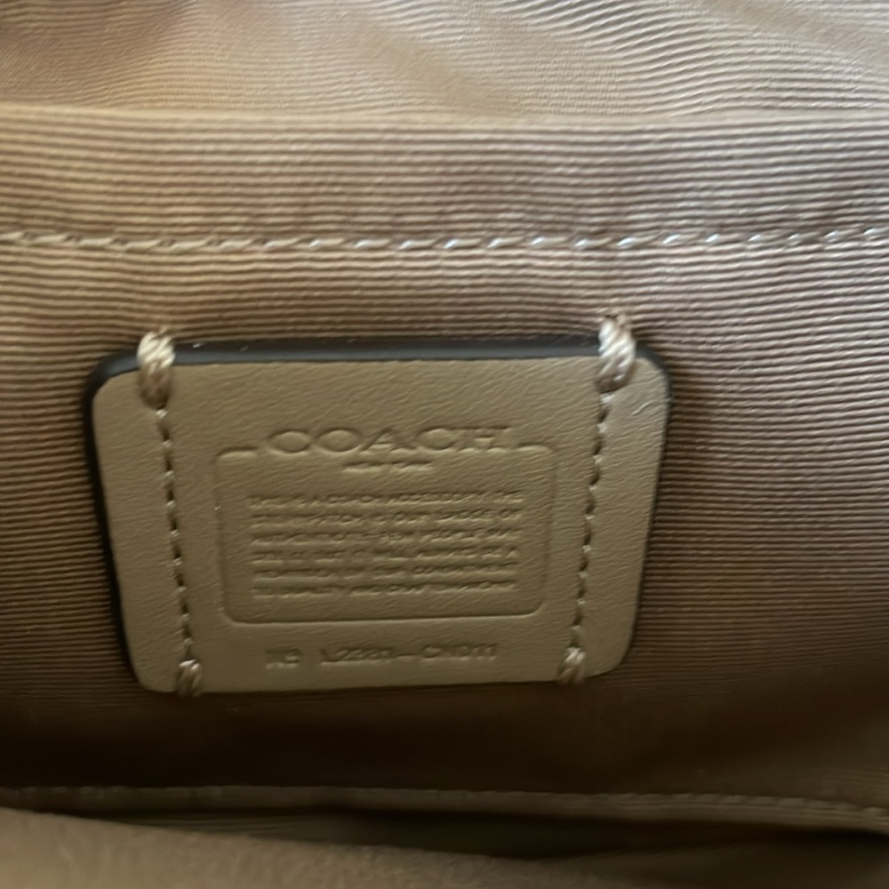 Coach White Mini Shoulder Bag - Picture 5 of 5